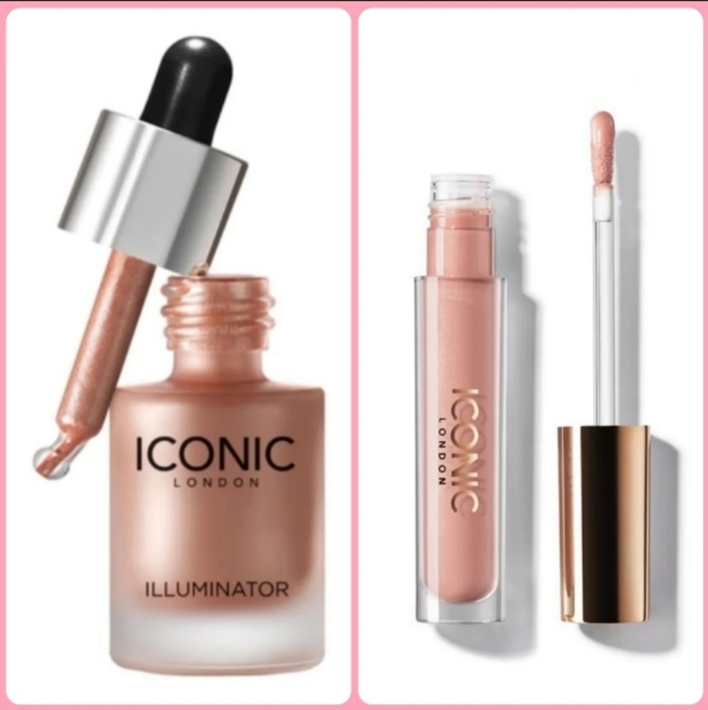 Iconic London Gloss & Highlighter Bundle